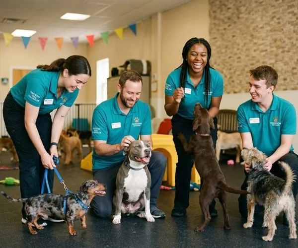 Dog Daycare Durham team of certified counselors