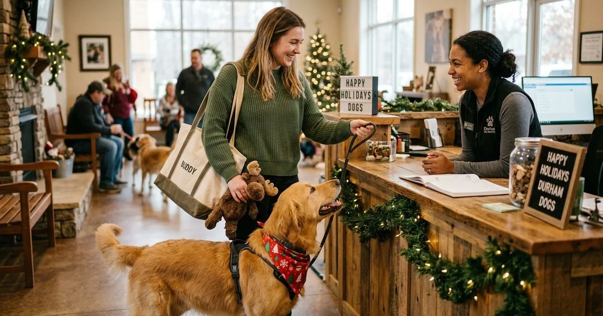 Holiday Dog Boarding in Durham: When to Book and What to Expect