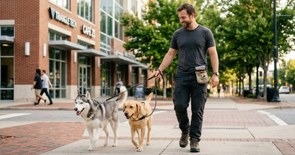 Leash Training Tips From Professional Dog Walkers in Durham