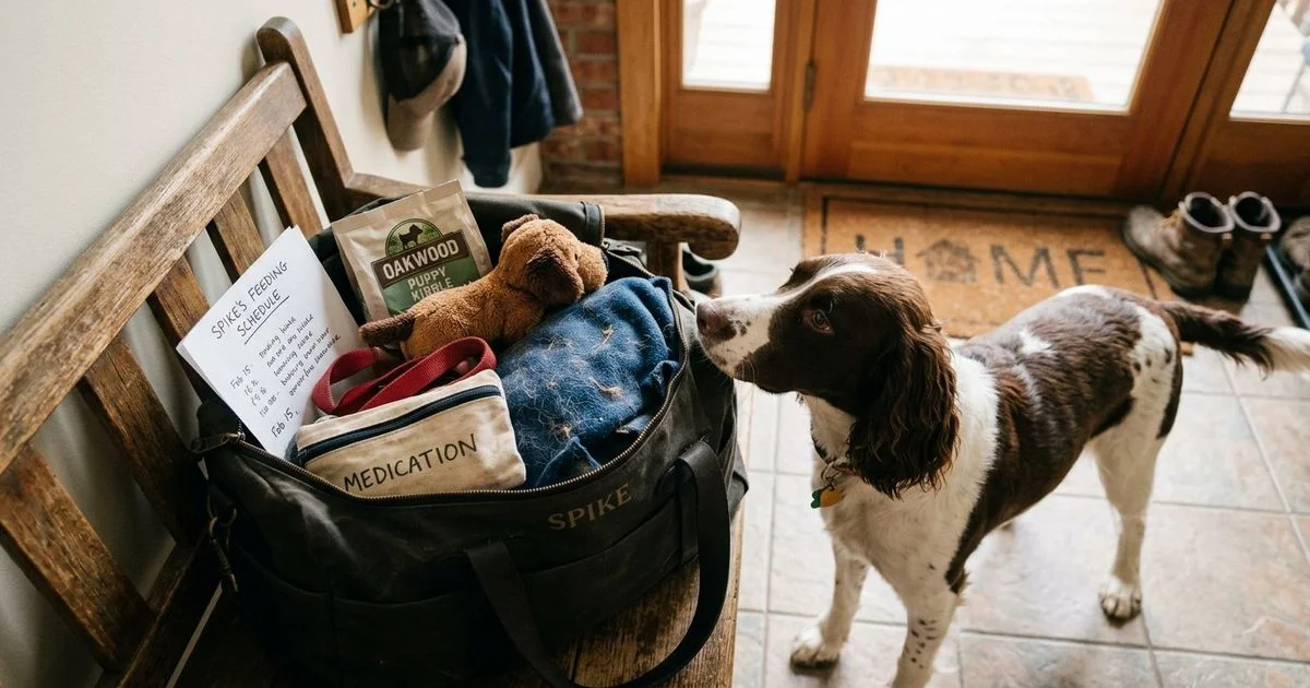 What to Pack for Overnight Dog Boarding in NC: Complete Checklist